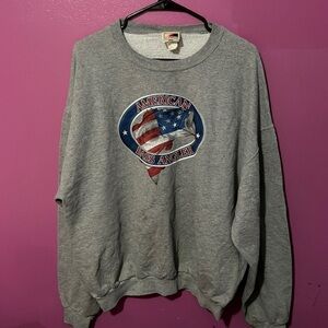 AMERICAN BASS ANGLER SWEATSHIRT SIZE XL